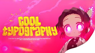 Smooth Typography Animation like Ae On Alight Motion | Advanced Tutorial screenshot 4