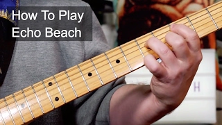 39Echo Beach39 Martha amp the Muffins Guitar Lesson