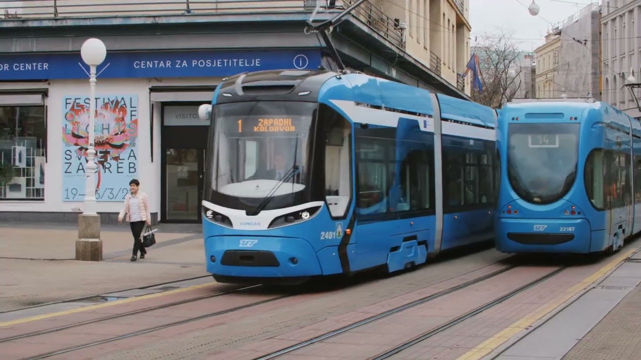 Nabava 20 niskopodnih tramvaja za ZET d.o.o.  -  promo spot
