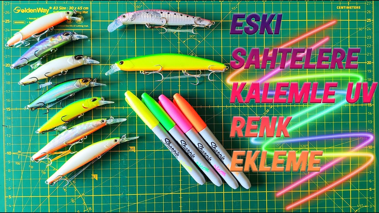 rapala UV renk eklemek basit uygulama