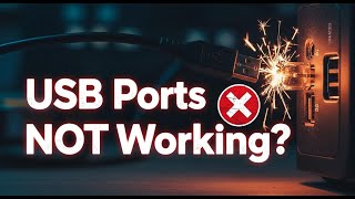 USB Device Not Recognized Windows 11 USB Ports Not Working PC Windows 11