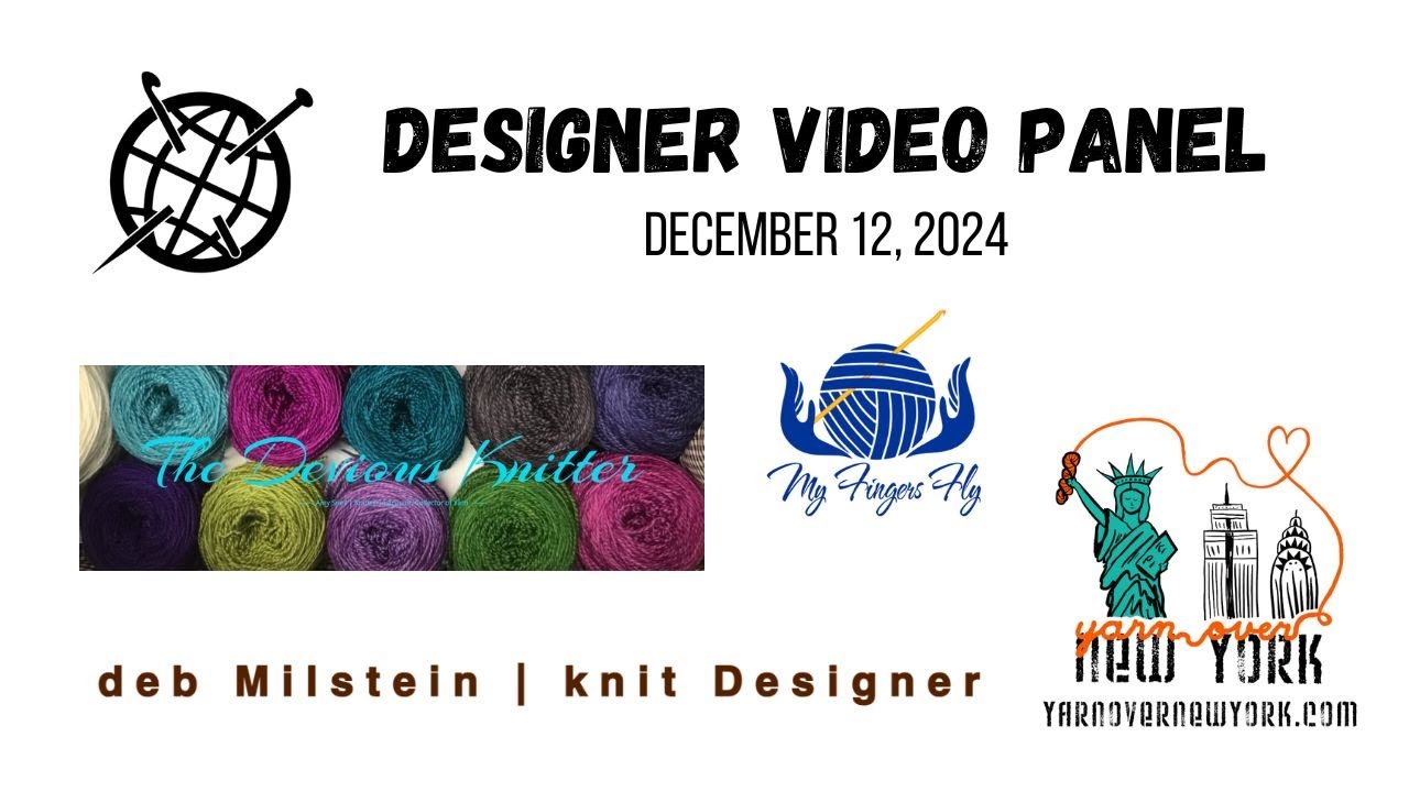 Fasten Off Yarnalong designer video chat, December 12, 2024
