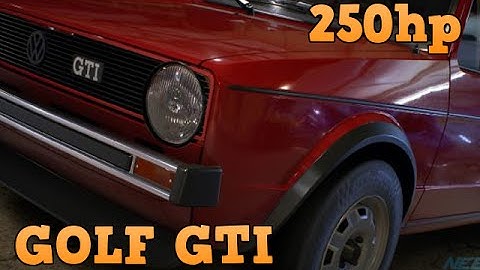 Need For Speed 2015 #2 - 250HP GOLF GTI GRIP BUILD!