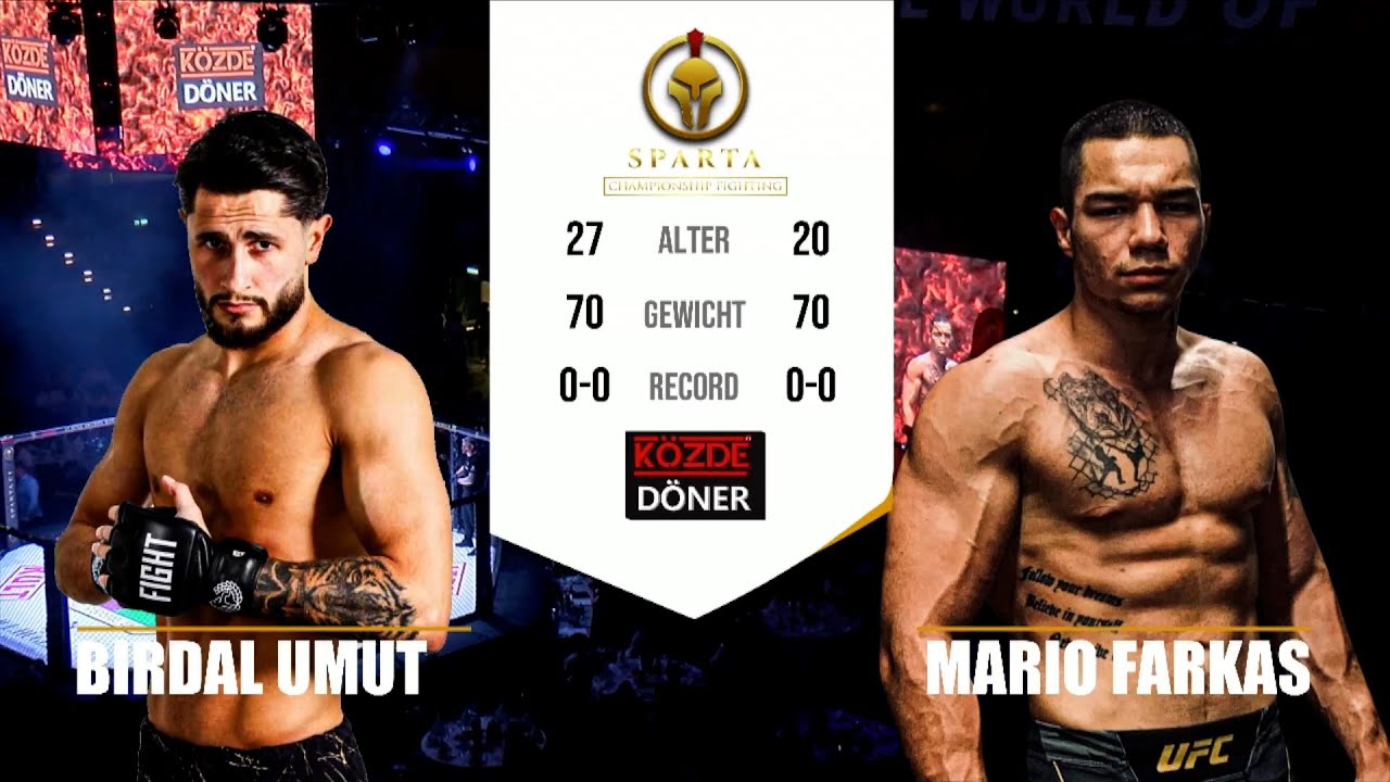 SPARTA 4.0 | Multiversum Schwechat 27.04. | BIRDAL vs. FARKAS - Leichtgewichts-Duell 70 KG