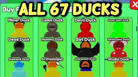 FIND THE DUCKS 2 How to Get ALL 67 Ducks Roblox