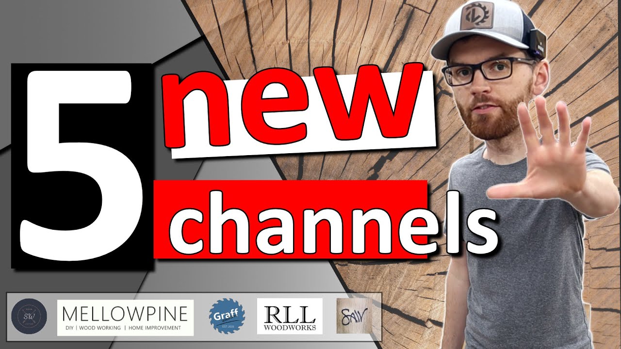 My TOP 5 Favorite Small WOODWORKING Channels on YouTube! YouTube