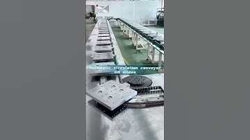 Heavy duty ring guide rail conveyor, heavy duty ring guides circulation conveyor equipment