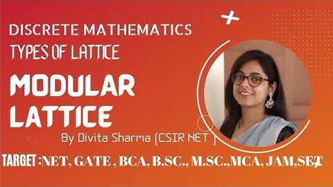 Modular Lattice| Theorem #discretemathematics #bsc_maths #divita #engineeringmatematics #mca
