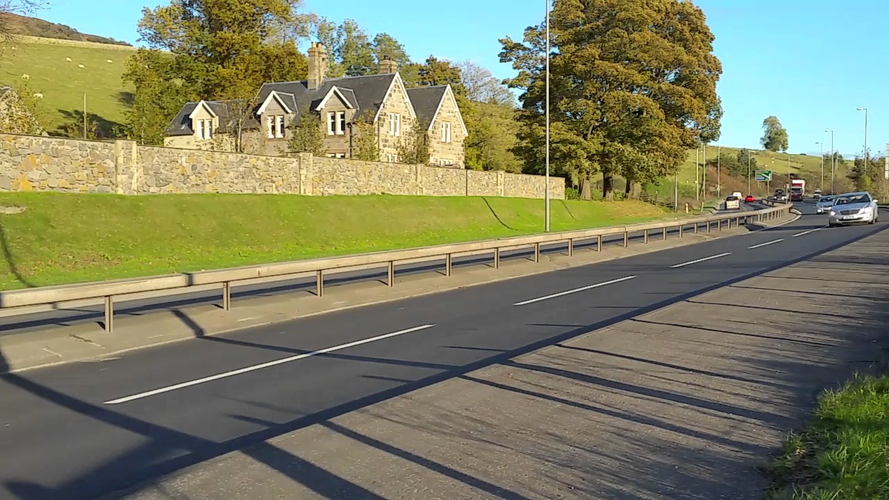 the-a82-at-old-kilpatrick-kilpatrick-hills-railway-line-youtube