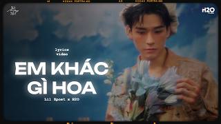 Em Khác Gì Hoa「Pop Chill Ver.」- Lil Z POET x Kẻ Mộng Mơ I Audio Lyrics
