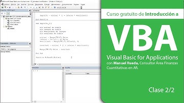 Curso de Visual Basic aplicado a Excel - Clase 2/2