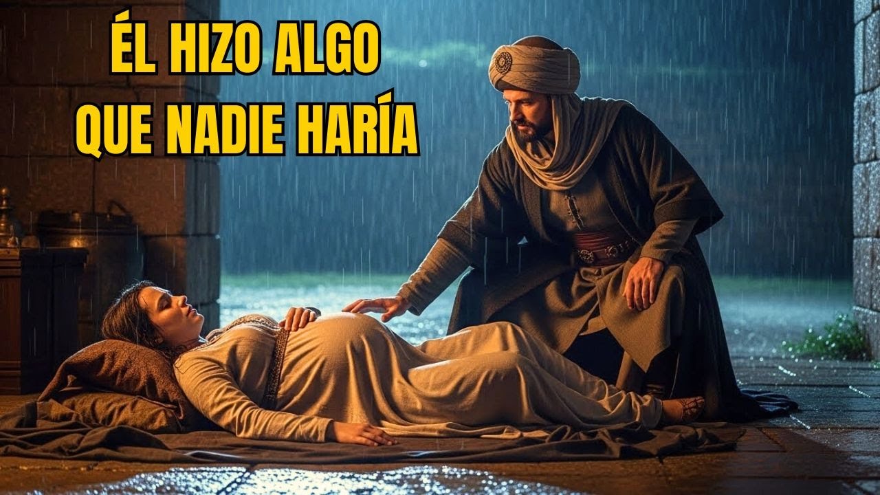 El sultán viudo encuentra a una joven sola dando a luz… y lo que hizo la dejó sin…