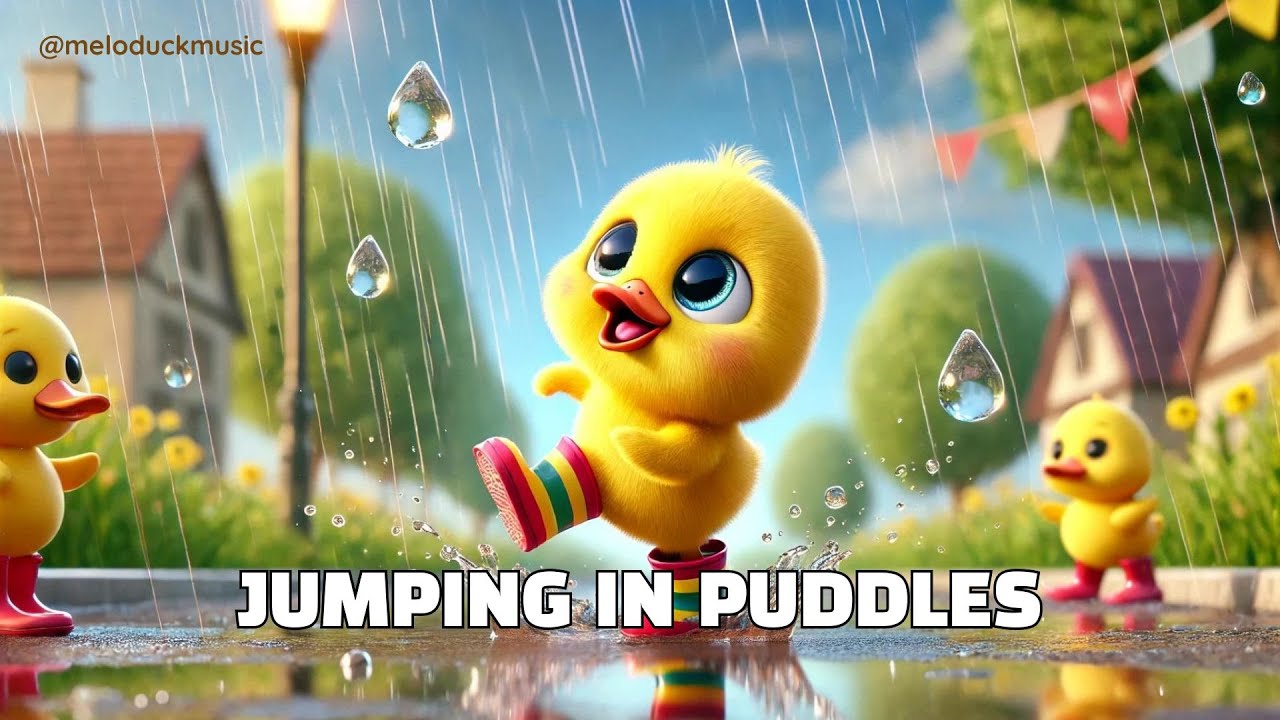 Nursery Rhymes & Kids Songs | Jumping in Puddles - YouTube