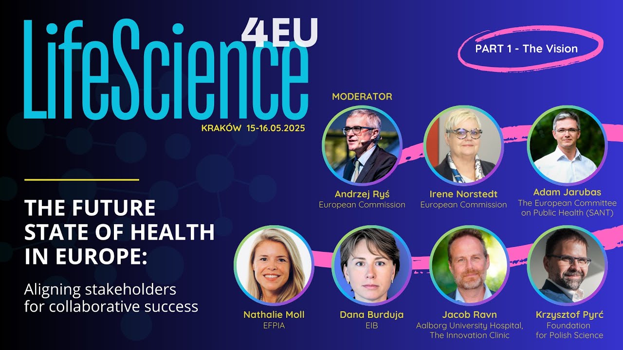 LifeScience4EU - The future state of health in Europe (Panel discussion)
