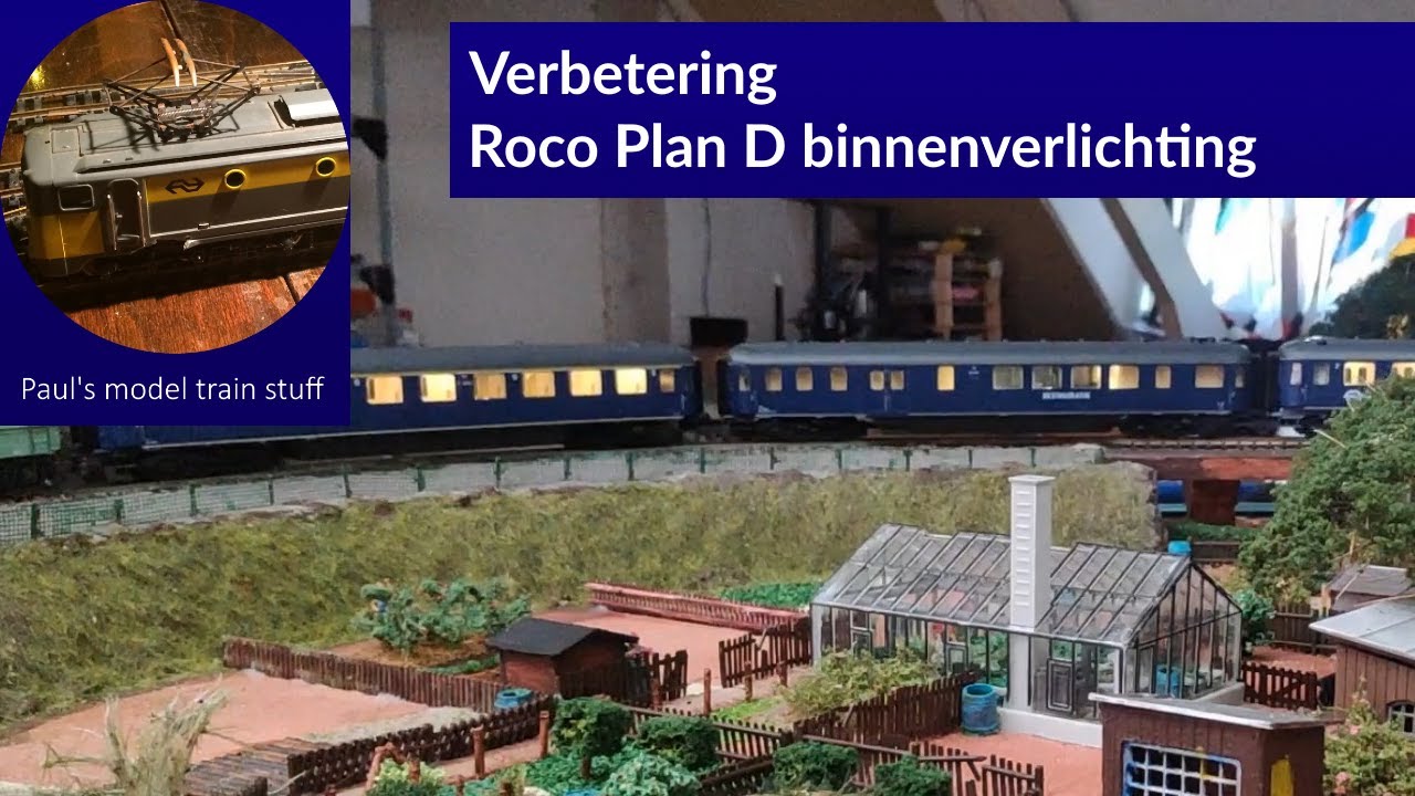 Roco Plan D verbeteren binnenverlichting