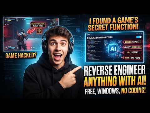 REA Tutorial: Reverse Engineer Anything with AI (Free, Windows) - I Found a Game's Secret Function