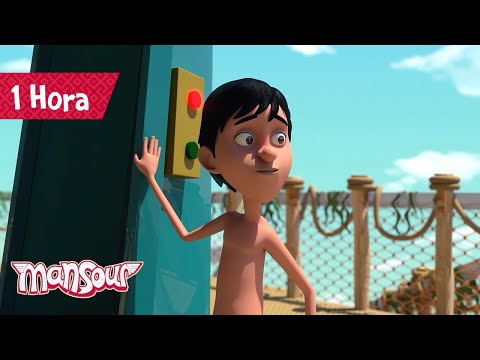 A Diversão Máxima P11 🌊 | 1 hora de dibujos animados 🕐 | Aventuras de Mansour ✨