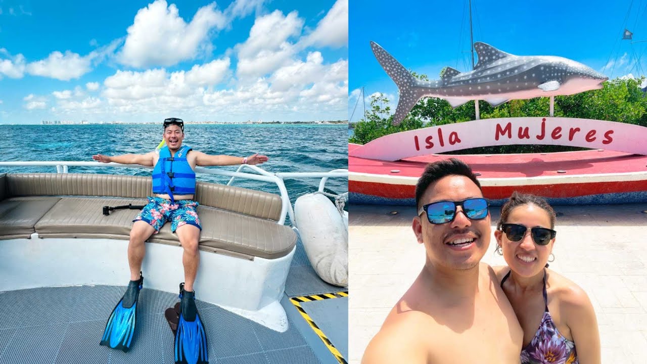 ISLA Mujeres ISLAND (First Time Snorkeling)Nepali Vlog YouTube