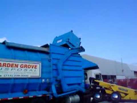 Garden Grove Disposal Truck 2380 Youtube