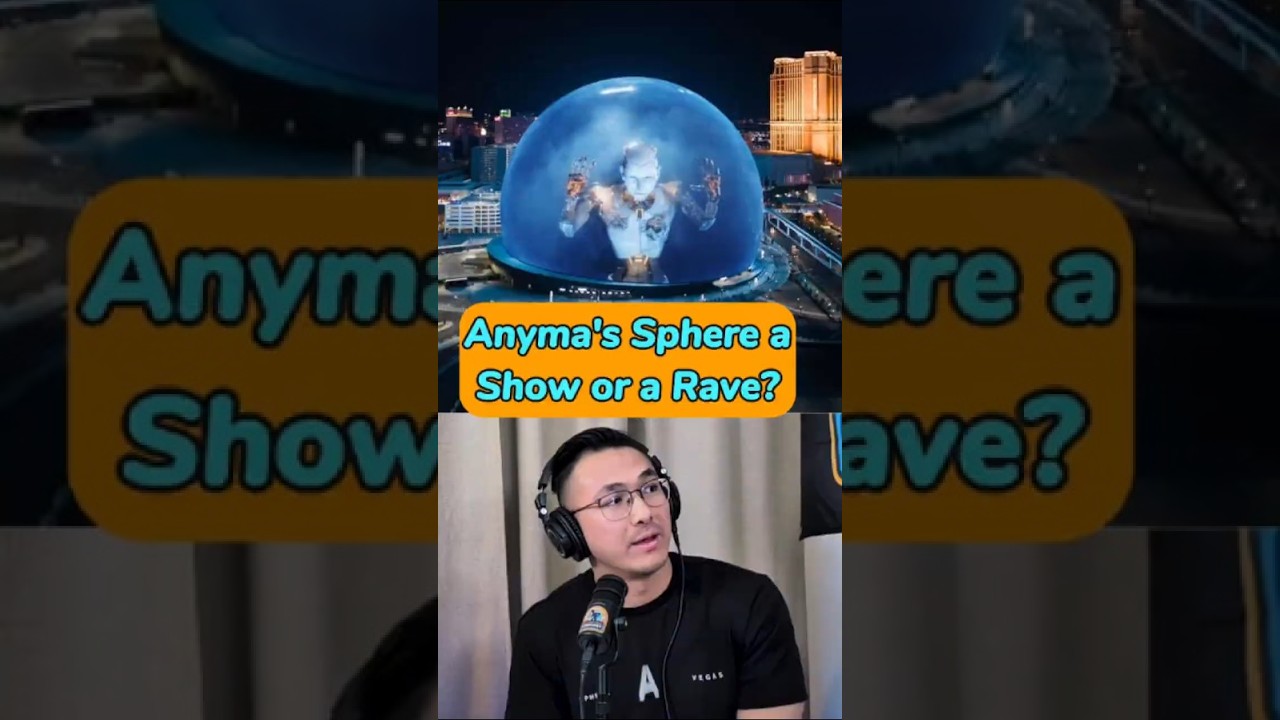 Is Anyma The End of Genesys a Show or a Rave? #podcastclips #edmpodcast #rave #podcast #edm #sphere