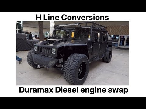 H Line Conversions Duramax Diesel Turbo Diesel V8 Hummer