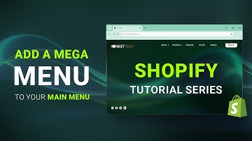 Add a Mega Menu to Your Main Menu | Shopify Tutorial | Onest Tech