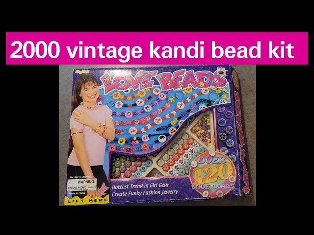 Unboxing 1999 vintage bead kit 