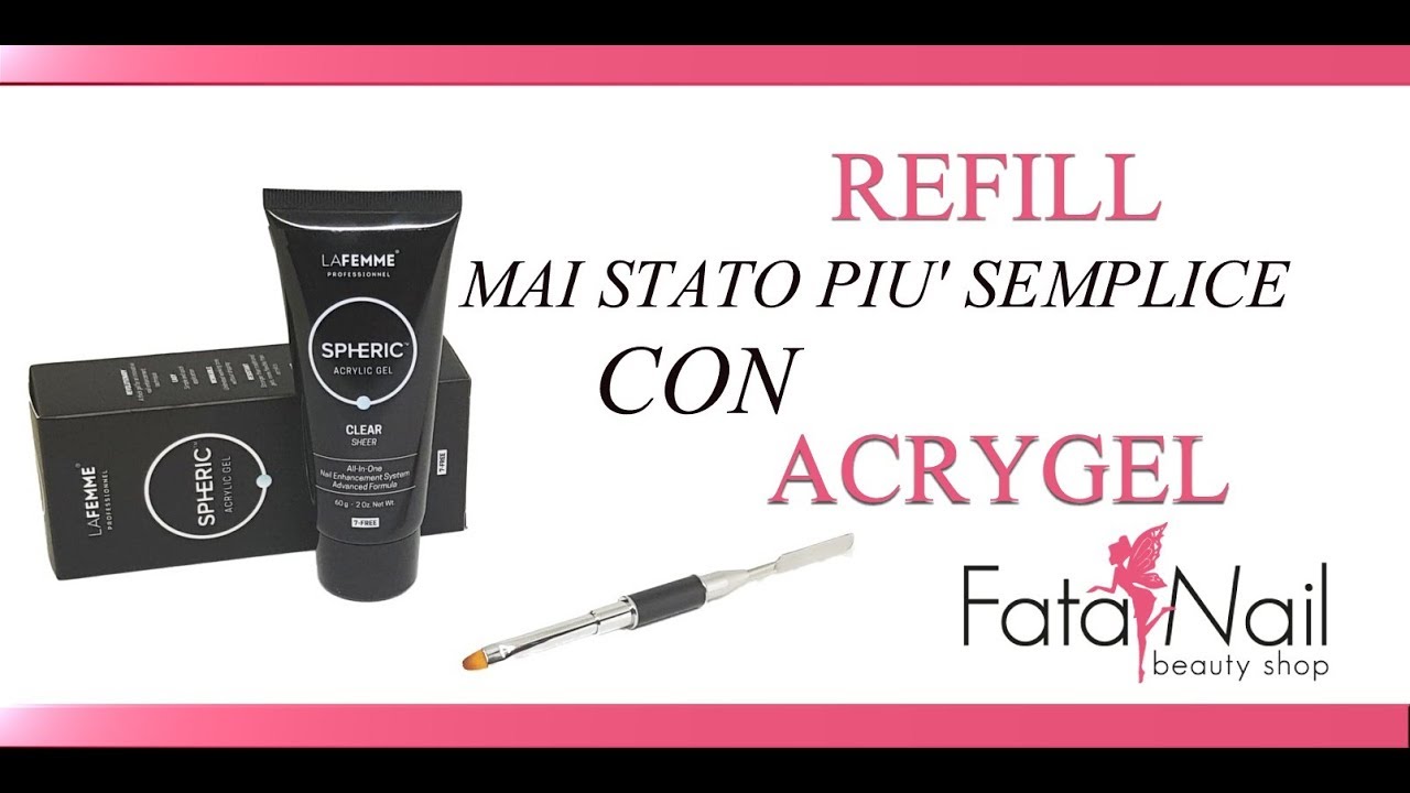 ACRYGEL VELOCIZZA IL  REFILL LIMATURA MINIMA ANCHE SENZA FRESA IDEALE PER LAVORARE NEL 2021