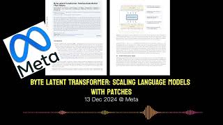 Byte Latent Transformer: Scaling Language Models with Patches | #ai #2024 #genai