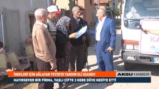 İnekleri İçin Ağlayan Teyzeye Yardım Eli Uzandı.