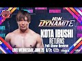 AEW Dynamite 6/25/2025 Full Show Review | Kota Ibushi is Back!