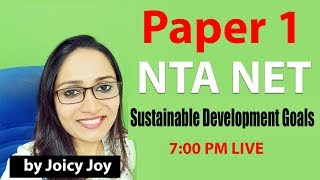 NTA UGC NET Paper 1 | Comparison: SDGs and MDGs | in English