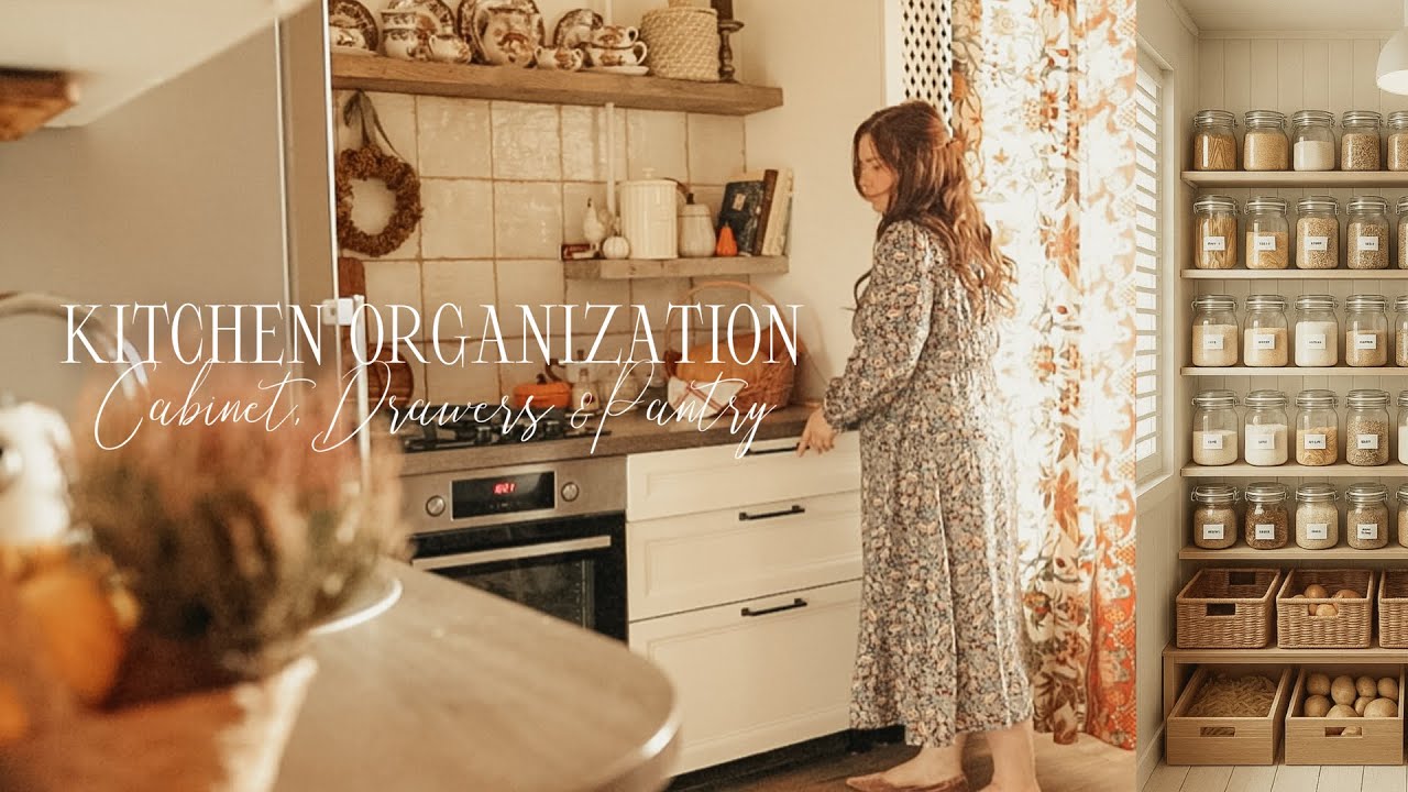 V13 | Организация небольшой кухни | Уютная деревенская рутина и простая жизнь🍳