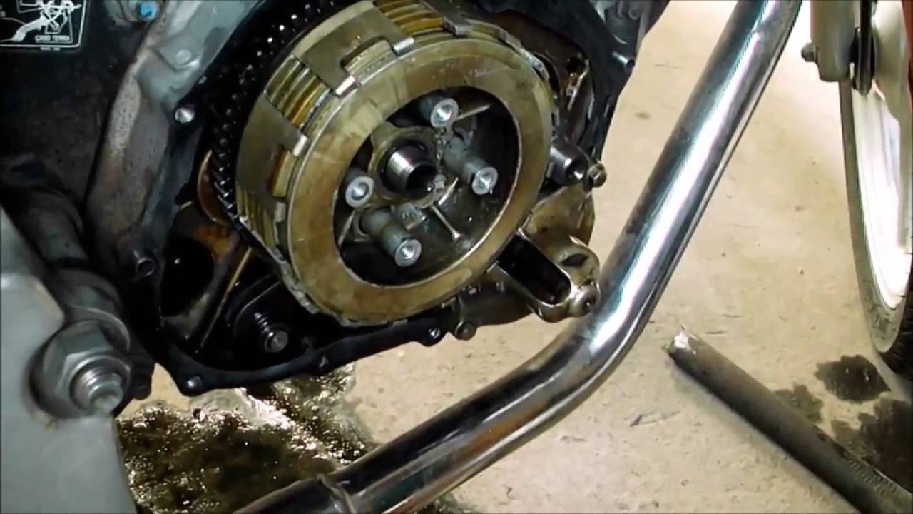 Troca de embreagem moto cbx 200 strada