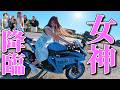 美女たちと遭遇!バイク女子が祭りに参加したら凄いことが起きた!【三重県明和町】