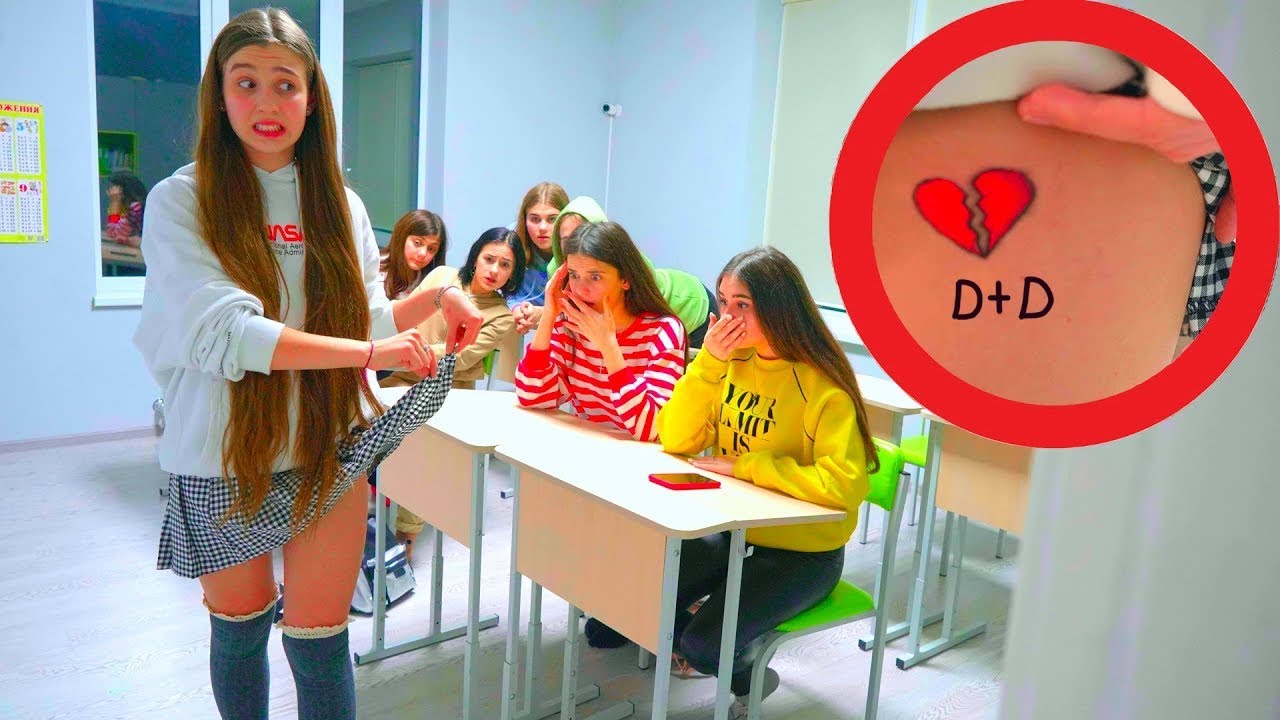 Ar Diana tatuiruotę pasidarė slaptoje vietoje? 😱 CHALLENGE 24 val