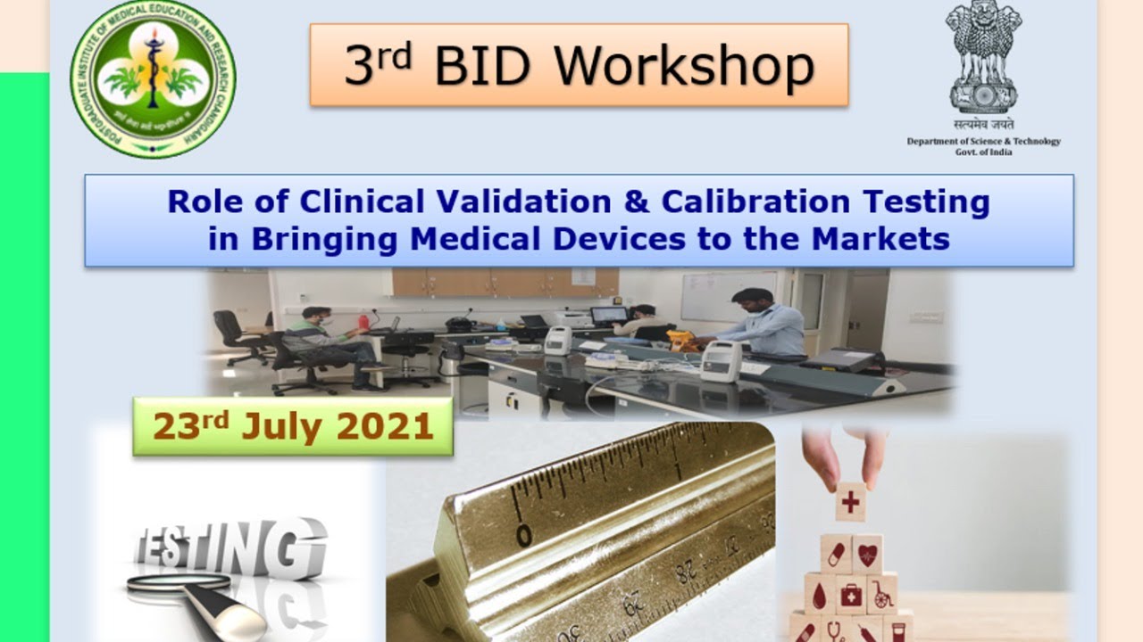 Biomedical Instruments and Device Hub, PGIMER Workshop Live