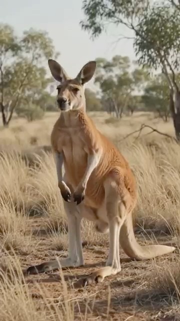 Kangaroo in Action 🦘 | Australia's Amazing Jumper! #shorts