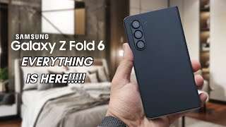 Samsung Galaxy Z Fold 6 - OFFICIAL FIRST LOOK!