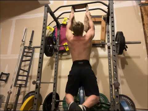 Towel Pull ups: 215bw +100lbs, 110lbs, and 45x8