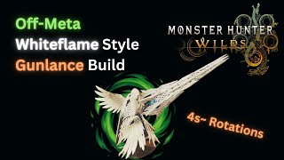 Off-meta Whiteflame Gunlance Burst Fire Style - Monster Hunter Wilds (mhw)