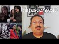 Filmes de Agosto