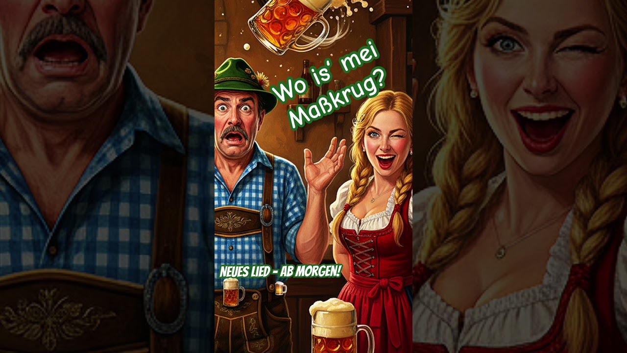 Wo is’ mei Maßkrug? 🍺 Lustiges bayrisches Lied! 
