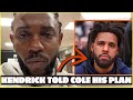 Kendrick Lamar TOLD J Cole His Plan For Drake Beef Before Apology