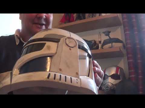 HASBRO WEATHERED CLONE TROOPER HELMET