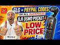 GLG + PayPal Codes on AliExpress: DJI Osmo Pocket 4 at a Crazy Price with Marque+