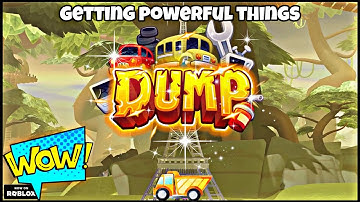 Getting the Strongest Items from the Trash in Roblox Dump! ♻️🔥