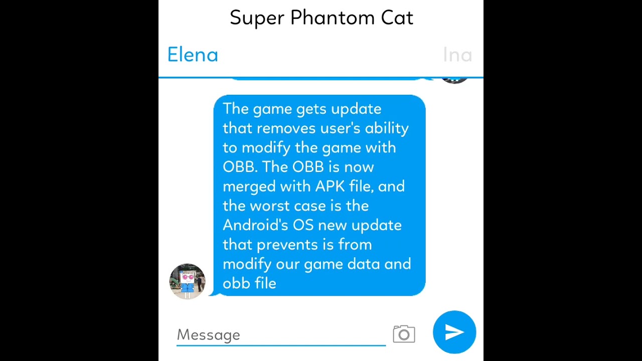 TextingStory: Super Phantom Cat has disappeared from the Play Store! (ft. Daniel & Elena)