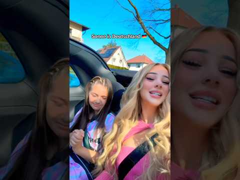 Sonne scheint in Deutschland 🇩🇪😳 #canselguel #shorts