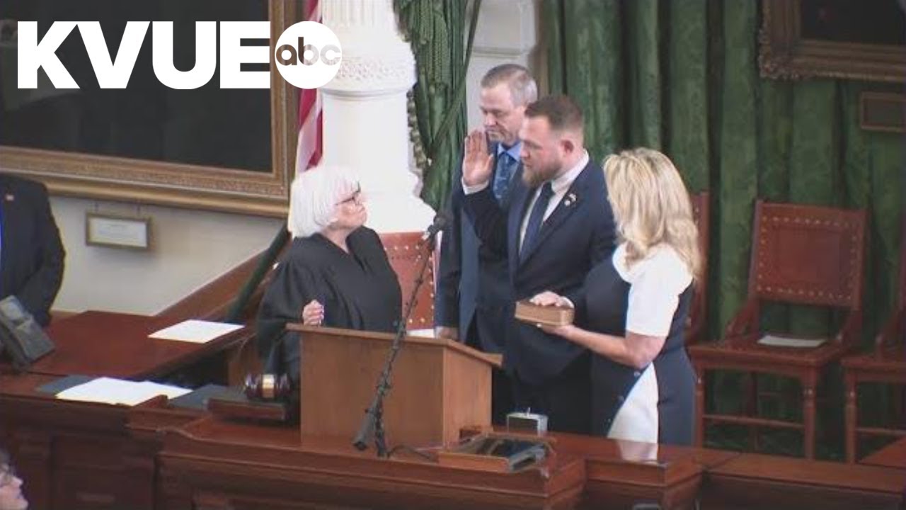 Texas Democrat Taylor Rehmet sworn in as state senator